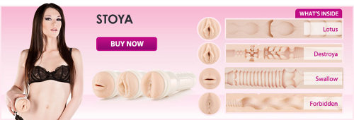 Stoya Fleshlight sleeve